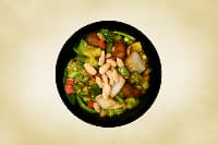 D1. Diced Vegetables and Almond