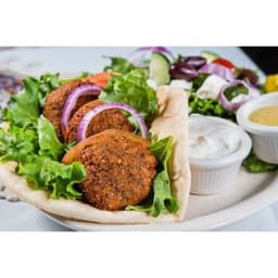 Falafel. Sandwich