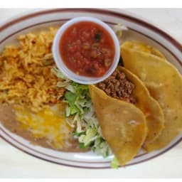 Ground Beef Taco Plate (2)