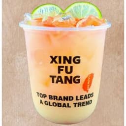 G21. Fresh Grapefruit Yogurt Green Tea 鲜柚多多绿茶