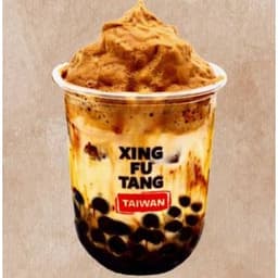 G02.Brown Sugar Pearls Dalgona Coffee with Milk 幸福黑糖珍珠鲜奶咖啡