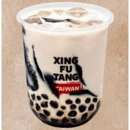 G04.Brown Sugar Pearl and Herbal Jelly Milk 仙氣山水畫