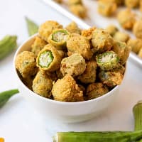Fried okra app