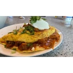 Carne Adovada Omelet