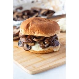 Mushroom Swiss Burger